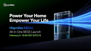 Hoymiles HiOne All-In-One BESS Launch Event