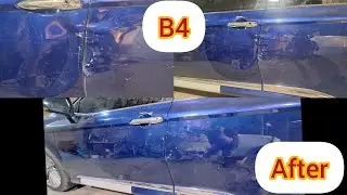 #toyota #camry #ремонт дверей #без покраски и шпатлевки #работа без покраски @Autodenter0218