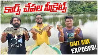 Carp చేపలకి బలమైన BAIT MIX | Real FISHING IN TELUGU | Srikanth Adventures