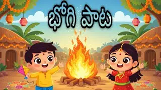 భోగి పాట | Bhogi Song for Kids | Telugu Festival Rhymes