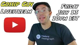 Weekly Gossip in Hashgraph - Gossip Guy Livestream Announcement