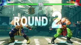 SFV: Mcsquared2(Alex) Vs GentlemanThief(Alex) 1080p 60FPS x4