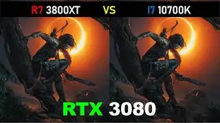 R7 3800XT vs I7 10700K - RTX 3080 - Gaming Comparisons