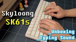 Skyloong SK61s (Gateron Yellow Switch) Keyboard | Unboxing & Typing Sound