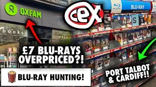 Blu-ray Hunting - PORT TALBOT & CARDIFF CEX, MOST EXPENSIVE CHARITY SHOP EVER & A WEDDING TRIP!!