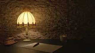 Warm Lamp Light at Night | Cozy Ambient Lighting for Relax, Sleep & Focus (4K)