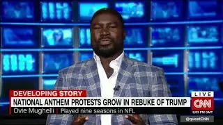 #BendTheKnee: Former NFL player Ovie Mughelli speaks out