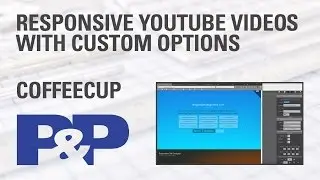 Responsive YouTube videos with custom options - CoffeeCup Software