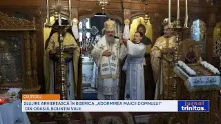 Slujire arhierească &icirc;n Biserica &bdquo;Adormirea Maicii Domnului&rdquo; din orașul Bolintin Vale
