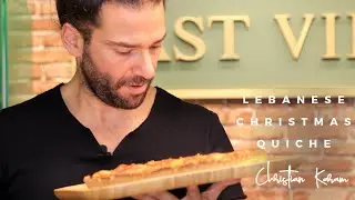 Lebanese Christmas Quiche Full Video Recipe