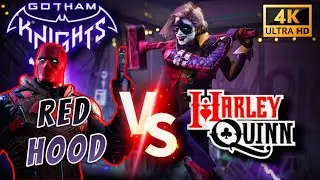 Harley Quinn vs Red Hood &ndash; Mass Fight Scene | Gotham Knights