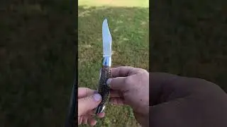 D R Davis Knives, large folding hunter