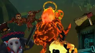 YABOII plays the new Halloween update in animal company! 