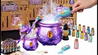 ✨ ASMR Magic Potions Lab | Unboxing & Mixing Spells