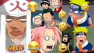 Naruto Funny Moments 🤣😂🤣 In Hindi Sakura Naruto Kiba Rock Lee Funny Moments In hindi 🤣😂🤣
