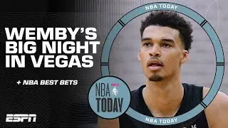 Wemb-Antonio takes Las Vegas for Victor&rsquo;s Summer League debut 🍿🤩 | NBA Today