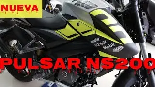 NUEVA BAJAJ  PULSAR NS2OO modelo 2020   PULSAR MAN&Iacute;A