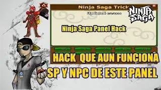 Ninja Saga Hack : hack Panel (solo funcionando SP y NPC)