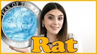 🐭 RAT 🐭 REVIEW: Mother of Pearl - Lunar Year Series - 5 Oz Silver Coin - Cook Islands 2020