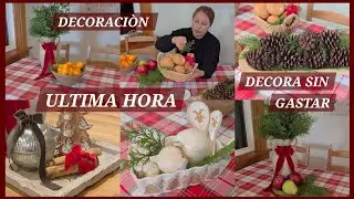 DECORACI&Oacute;N NAVIDE&Ntilde;A SIN GASTAR: 5 Ideas F&Aacute;CILES con Fruta y Pan 🍞🍎🎄