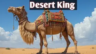 Desert King 🐪 | Beautiful Decorated Camel