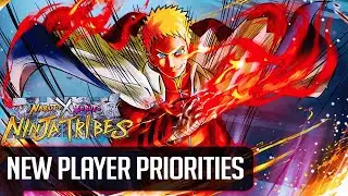 (Naruto x Boruto Ninja Tribes) NEW Player Guide And Prioriities! Things To Focus On When Starting!