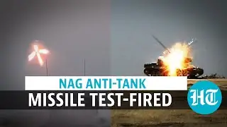 Watch: India successfully test-fires Nag anti-tank guided missile