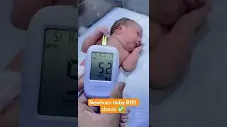 Newborn baby RBS check #baby #maternity #viral #tiktok