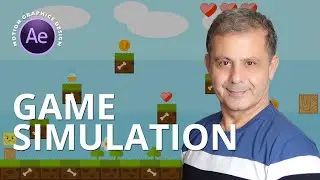 Game Simulation Animation: After Effects Motion Graphics Tutorial