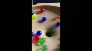 marble Run Race ASMR #304 Wooden WaveCourse Colorful Marbles #marblerun #marblerunrace #asmr