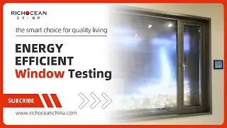 Villa House Aluminum Glass Casement Swing Windows And Doors Performance Testing#windows test