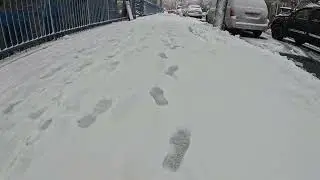 Nieve y frío en la ciudad de New York❄️❄️❄️❄️❄️