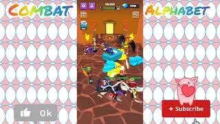 Merge Monster Rainbow Alphabet |Alphabet battle Monster - part 6