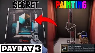 SECRET PAINTING GUIDE (2.6% Completion Achivement) - PAYDAY 3