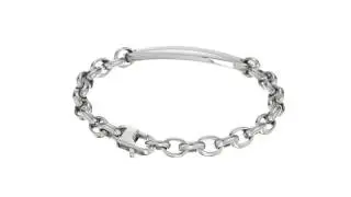 Fossil ID Plate Bracelet SKU:8847950