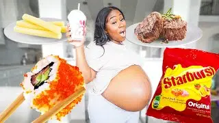 Eating only FOODS that begin with the FIRST LETTER of my BABY'S NAME FOR 24 HOURS!