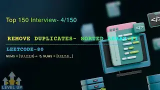 LeetCode-80 | Remove Duplicates from Sorted Element-II | Two Pointer Approach