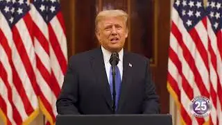 01-19-2021 Trump Says Farewell in Advance of Joe Biden's Inauguration