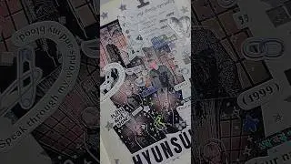 kpop journal with me | Hyunsuk 🦔 #kpop #journaling #treasure #트레저 #hyunsuk #choihyunsuk