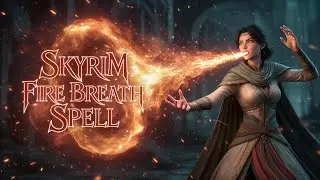 ⭐ Turn Dragon Fire Breath Into a Spell | Skyrim Mod