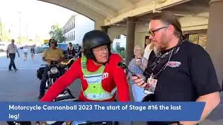 It&rsquo;s the final morning of the 2023 Motorcycle Cannonball