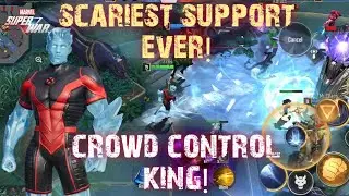 MARVEL SUPER WAR: Iceman Support - Legendary Master - CC KING! Power Core+Build
