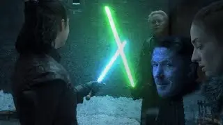 Star Wars x Game of Thrones - Lightsaber Battle ( Arya vs Brienne )