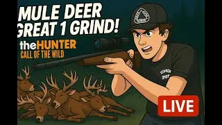 🚨LIVE🚨MULE DEER G1 GRIND🚨279KILLS IN🚨THE HUNTER - C.O.T.W🚨ASKIY RIDGE🚨PS5🚨