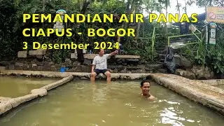 Pemandian Air Panas Ciapus, Kec. Tenjolaya, Kab. Bogor, 3 Desember 2024