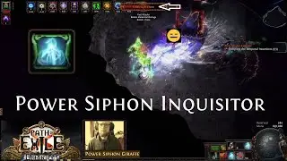 [Path of Exile 3.10] Delirium starter: Power Siphon Inquisitor is tons of fun!