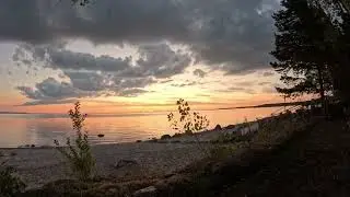 The Sun Sets On Balm Beach . Again.