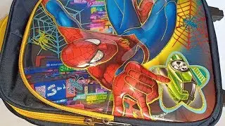 Spider Man Trolley School Bag For Kids