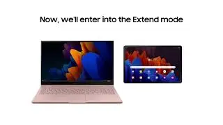 Galaxy Book Series: How to use Second screen using Galaxy Tab S7 | S7+  | Samsung