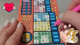 zdrapki #387💞👉Mega linie 🥀Super linie 🥀ZDRAPKOWY CASH 🥀FORTUNA 7️⃣🤔😉💃